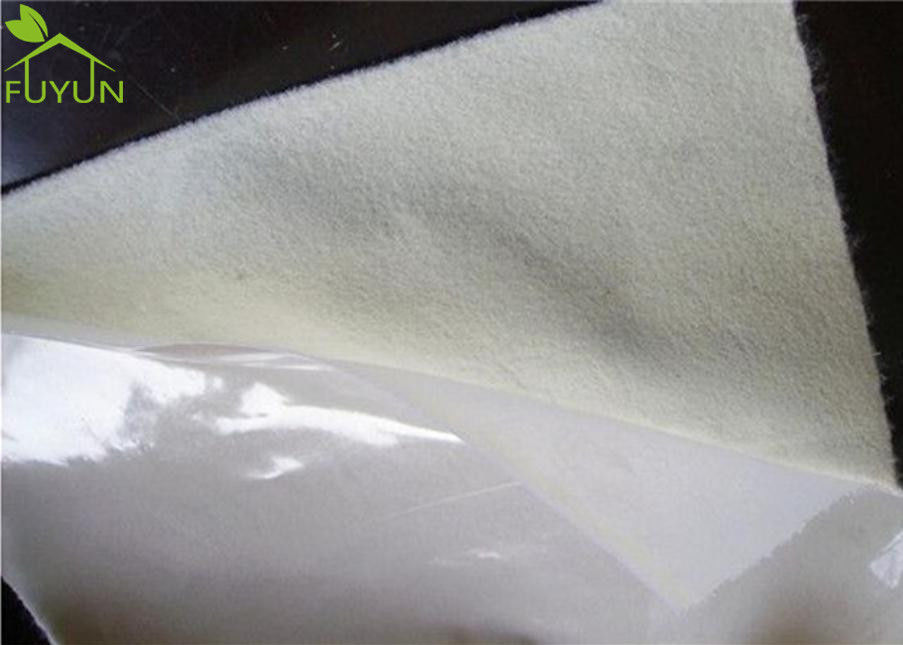 0.25mm Compound Non Woven Geotextile , Water Drainage Hdpe Landfill Liner