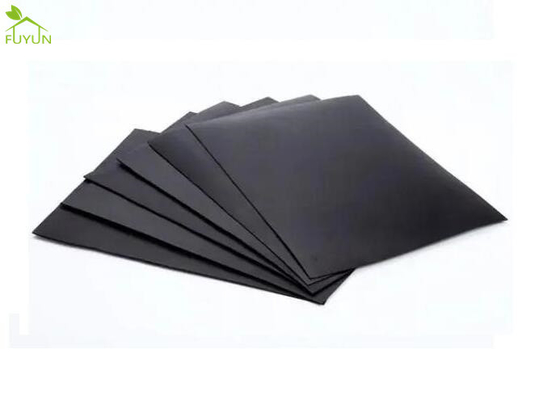 Fodere a terra del tessuto di Geomembrane del nero del LDPE dell'HDPE della copertura di infiltrazione della costruzione 1.0mm del supermercato anti